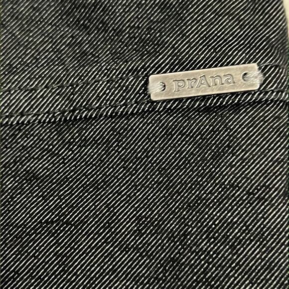 prAna Women's Black Mini jeans Skirt With Pockets Side Zip Size 10.‎ - Picture 5 of 5